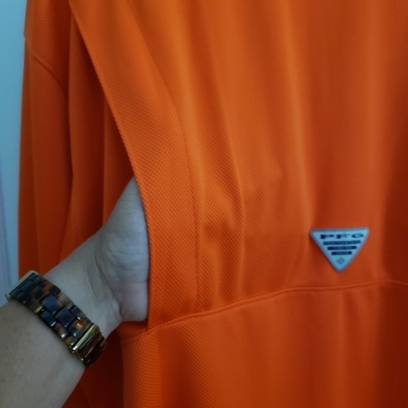 Columbia Auburn University fishing shirt Size Large PFG SEC NCAA - Picture 3 of 16